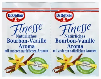 Dr. Oetker Finesse Bourbon prírodná vanilková aróma s mletým vanilkovým strukom