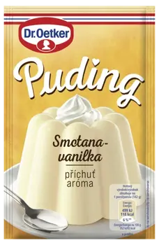 Dr. Oetker Dr. Oetker Puding aróma Smotana-vanilka