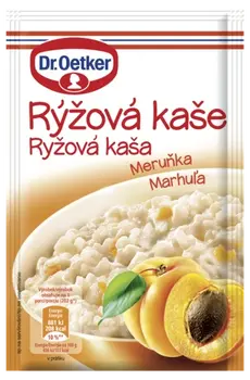 Dr. Oetker Ryžová kaša Marhuľa