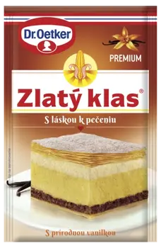 Dr. Oetker Premium Zlatý klas s prírodnou vanilkou