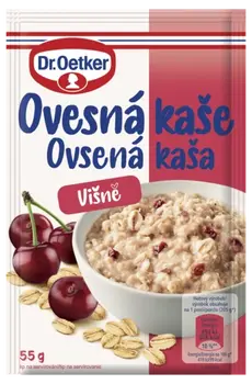 Dr. Oetker Ovsená kaša Višne