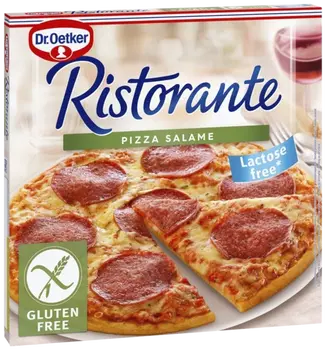 Dr. Oetker Pizza Ristorante Salame bez gluténu a laktózy