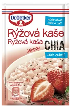 Dr. Oetker Ryžová kaša Jahody, CHIA