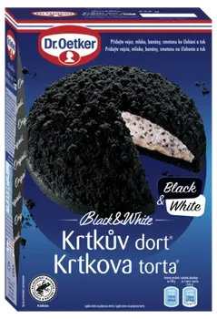 Dr. Oetker Krtkova torta Black & White