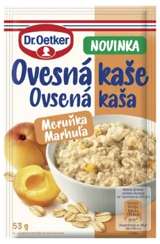 Dr. Oetker Ovsená kaša Marhuľa