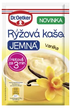 Dr. Oetker Ryžová kaša JEMNÁ Vanilka