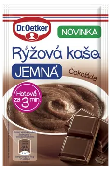 Dr. Oetker Ryžová kaša JEMNÁ Čokoláda