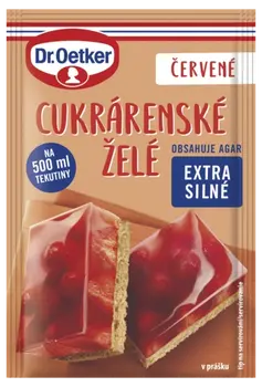 Dr. Oetker Cukrárenské želé červené