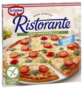 Dr. Oetker Pizza Ristorante Mozzarella bez gluténu a laktózy