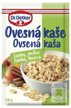 Dr. Oetker Ovsená kaša Jablká, škorica