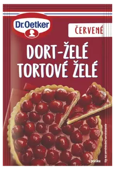 Dr. Oetker Tortové želé červené
