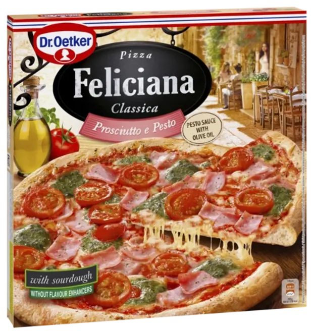 Dr. Oetker Pizza Feliciana Prosciutto e Pesto