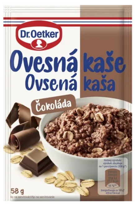 Dr. Oetker Ovsená kaša Čokoláda