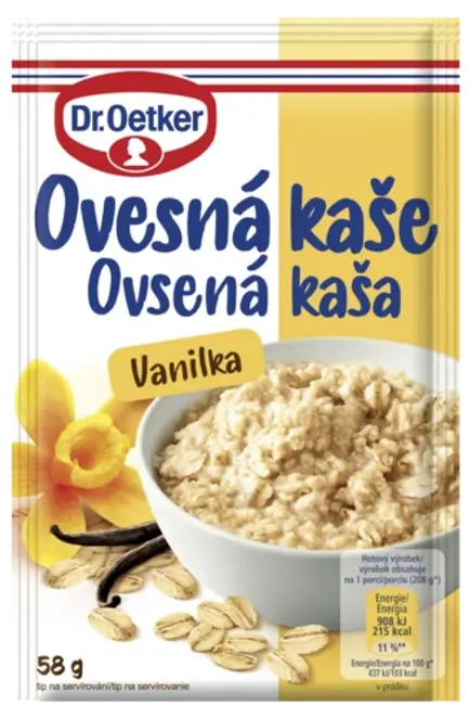 Dr. Oetker Ovsená kaša Vanilka