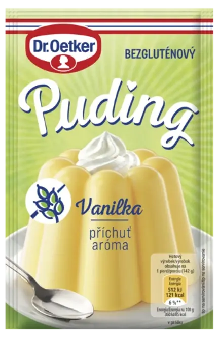 Dr. Oetker Dr. Oetker Puding aróma Vanilka bezgluténový