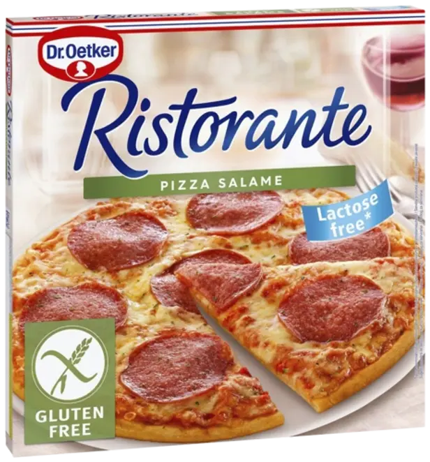 Dr. Oetker Pizza Ristorante Salame bez gluténu a laktózy