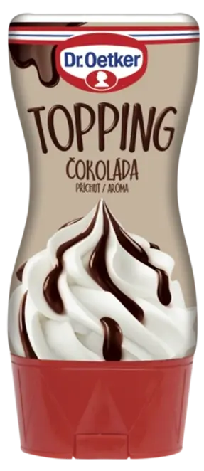 Dr. Oetker Topping aróma čokoláda