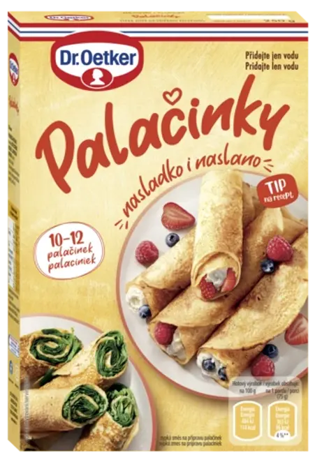 Dr. Oetker Palacinky