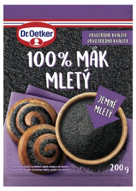 Dr. Oetker 100 % Mak mletý