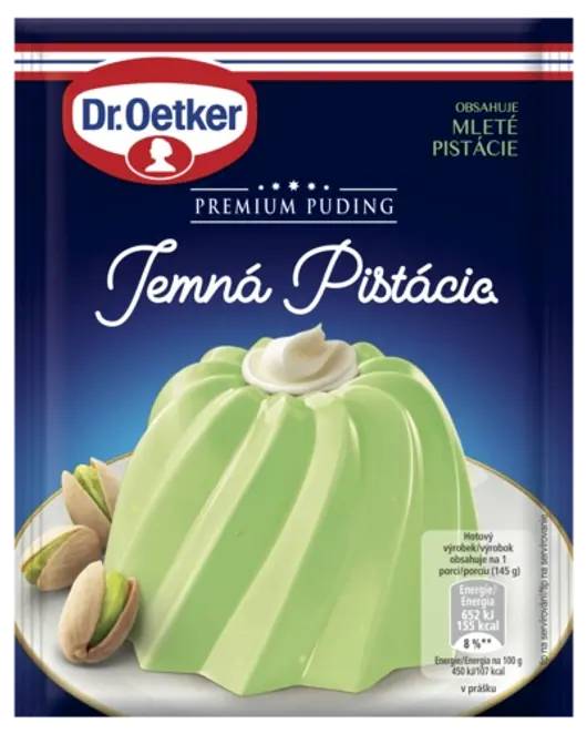 Dr. Oetker Premium Puding Jemná Pistácia