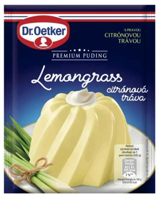 Dr. Oetker Premium Puding Lemongrass