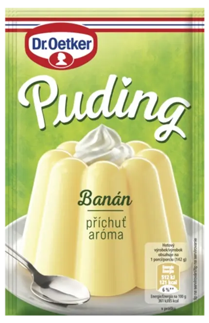 Dr. Oetker Dr. Oetker Puding aróma Banán