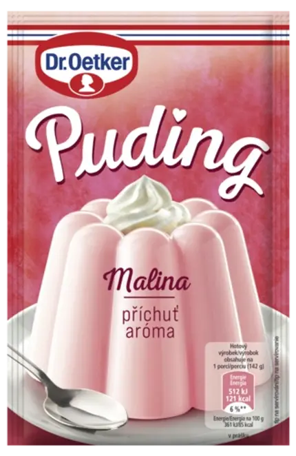 Dr. Oetker Dr. Oetker Puding aróma Malina