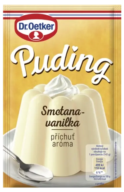 Dr. Oetker Dr. Oetker Puding aróma Smotana-vanilka