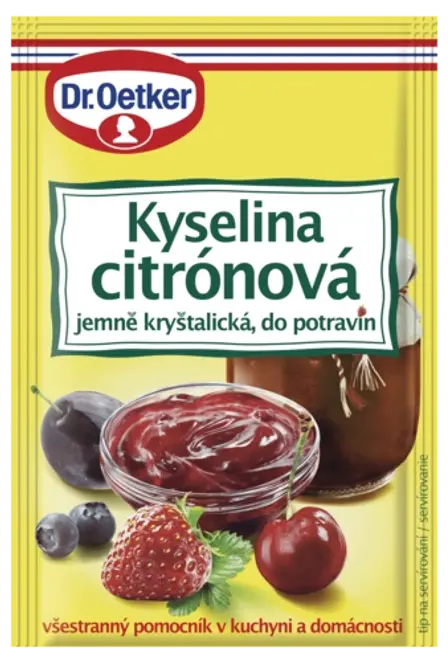 Dr. Oetker Kyselina citrónová