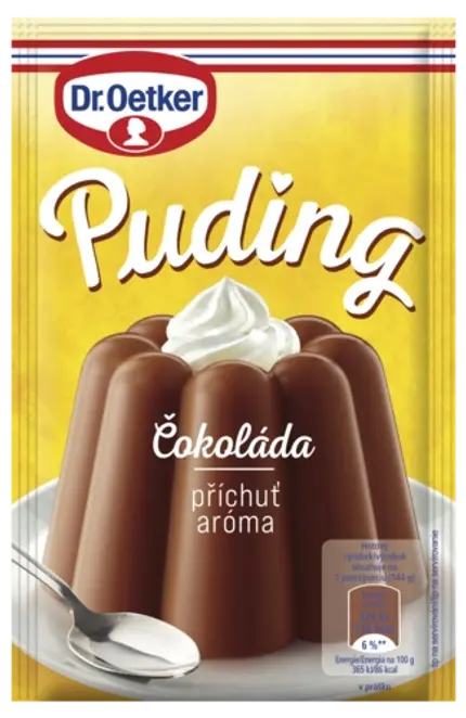 Dr. Oetker Dr. Oetker Puding aróma Čokoláda