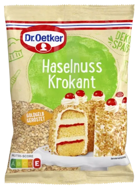 Dr. Oetker Lieskovoorieškový krokant