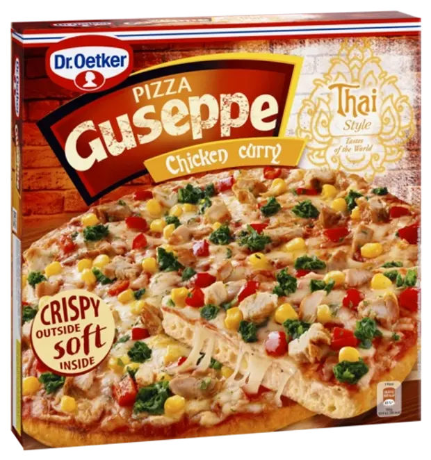 Dr. Oetker Pizza Guseppe Chicken Curry