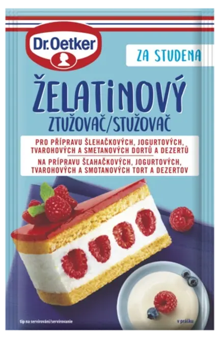 Dr. Oetker Želatínový stužovač