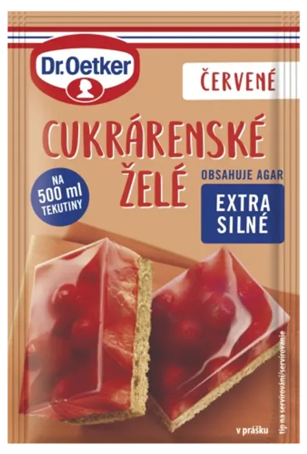 Dr. Oetker Cukrárenské želé červené