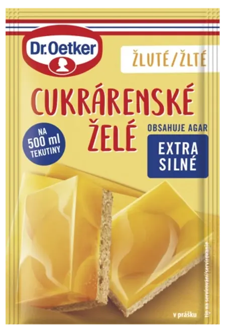 Dr. Oetker Cukrárenské želé žlté