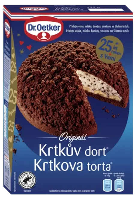 Dr. Oetker Krtkova torta Originál