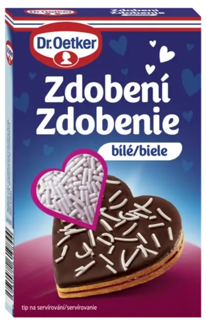 Dr. Oetker Zdobenie biele
