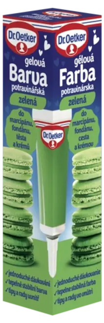 Dr. Oetker Farba gélová zelená