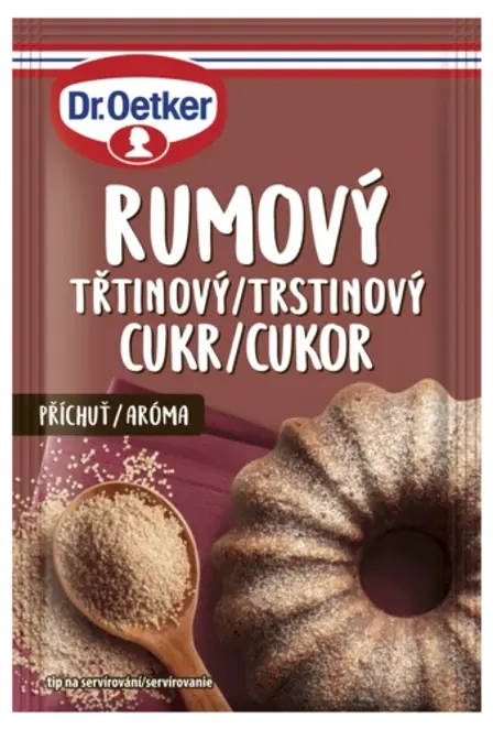 Dr. Oetker Rumový trstinový cukor aróma