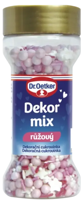 Dr. Oetker Dekor mix ružový