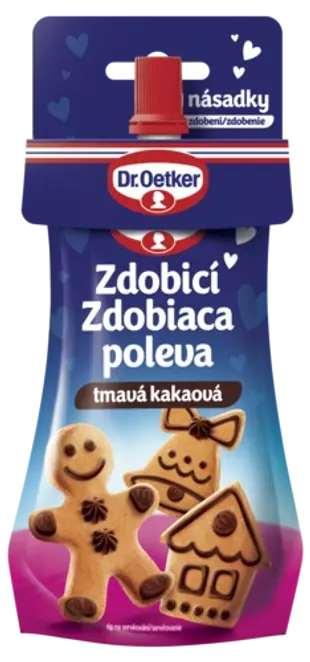 Dr. Oetker Zdobiaca poleva tmavá kakaová