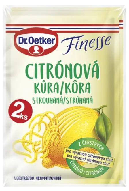 Dr. Oetker Finesse Citrónová kôra strúhaná