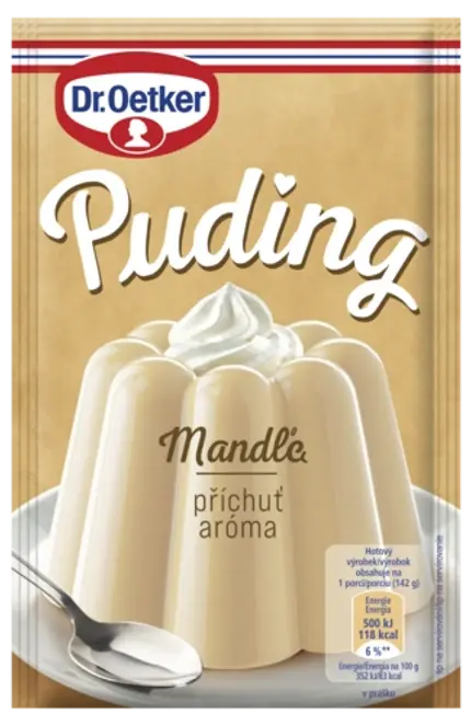 Dr. Oetker Dr. Oetker Puding aróma Mandľa