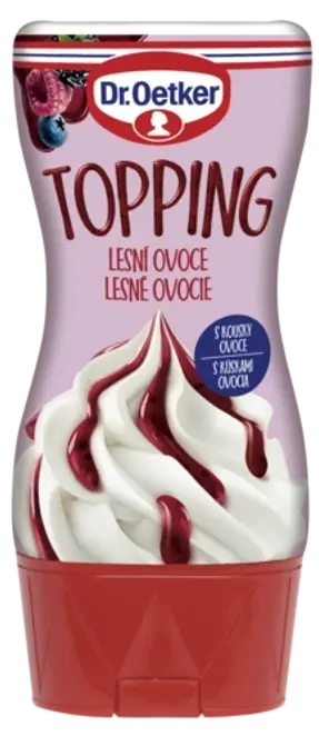 Dr. Oetker Topping lesné ovocie