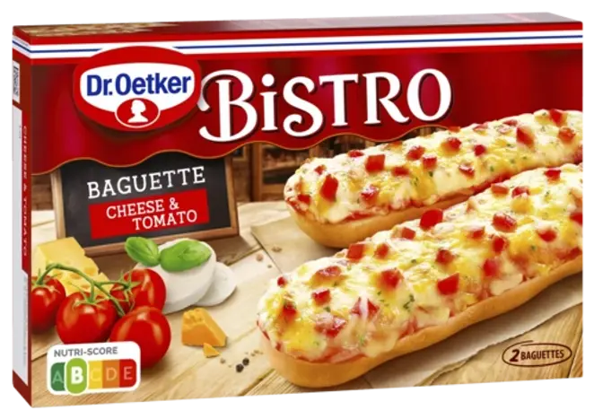 Dr. Oetker Bistro Baguette Chesse & Tomato