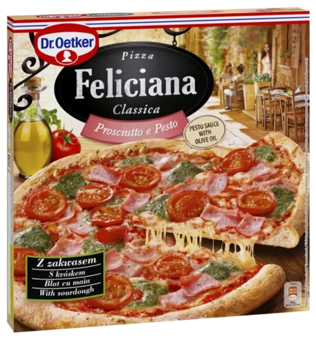 Dr. Oetker Pizza Feliciana Prosciutto e Pesto
