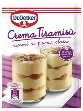 Crema Tiramisù Dr. Oetker