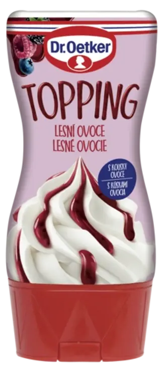 Topping Lesné ovocie Dr. Oetker