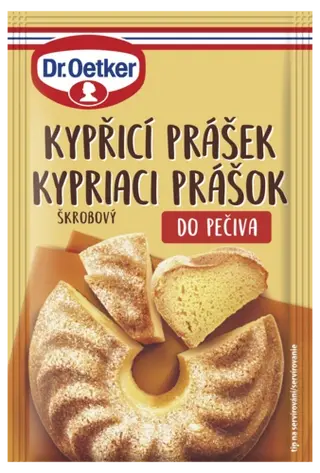 Kypriaci prášok do pečiva Dr. Oetker