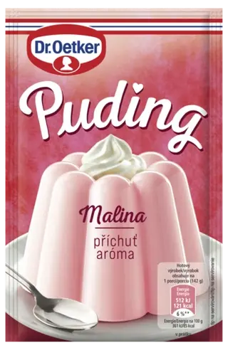 Dr. Oetker Puding aróma Malina